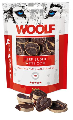 Woolf Marha sushi tőkehallal 100g 